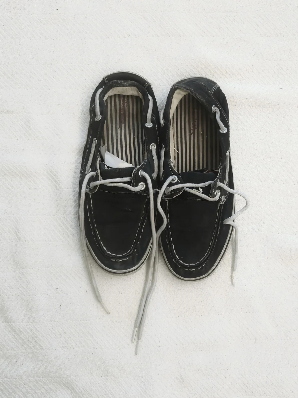 Thom Macan Boat Shoes with White Laces